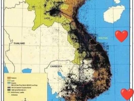 Việt Nam là quốc gia bị ném bom nhiều nhất trong lịch sử thế giới