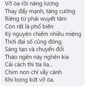 Từ “cố gắng” đến “kiến tạo” rồi 