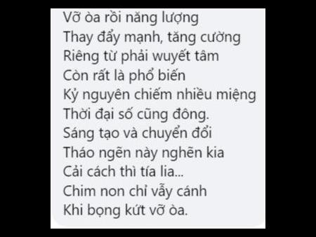 Từ “cố gắng” đến “kiến tạo” rồi 