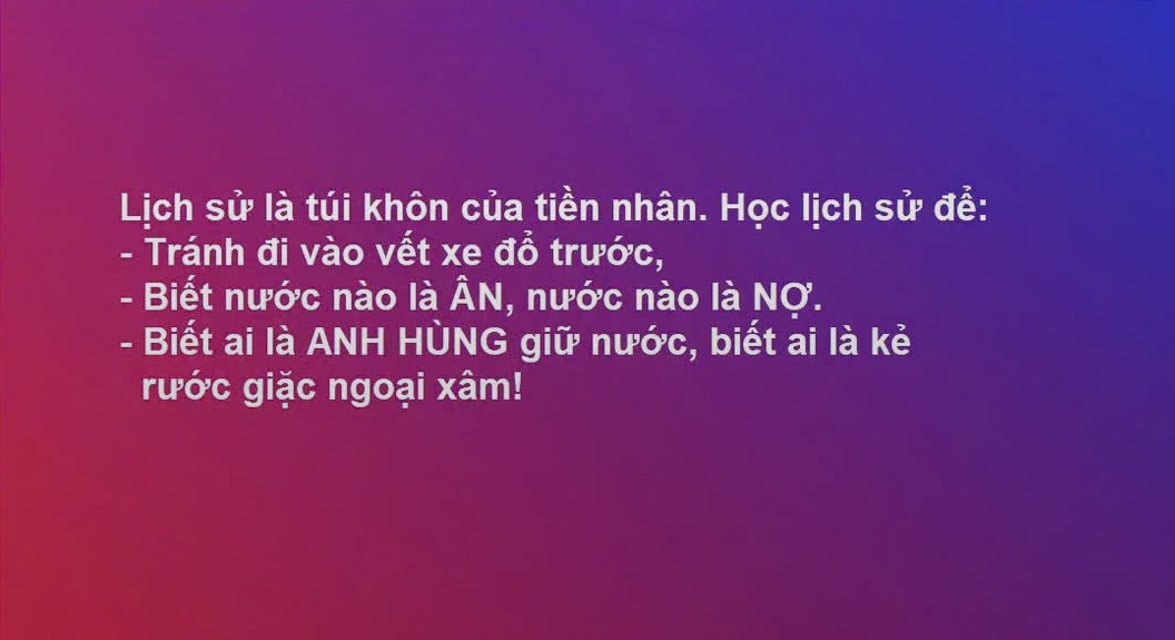 Lịch sử và Văn học